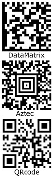 2D barcodes
