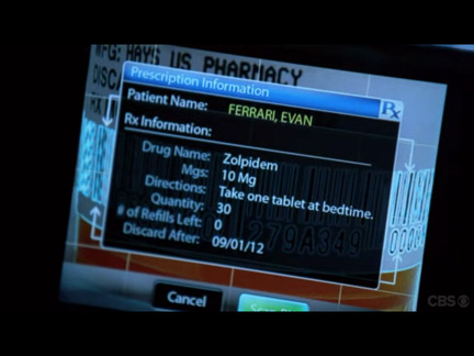 CSI barcode data