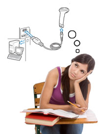 GirlThinkingAboutUSB
