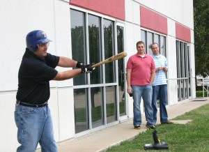 Batting Practice with Motorola MC9090