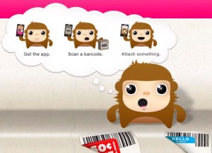 stickybits Stickybits: "a fun and social way to attach digital content to real world objects"